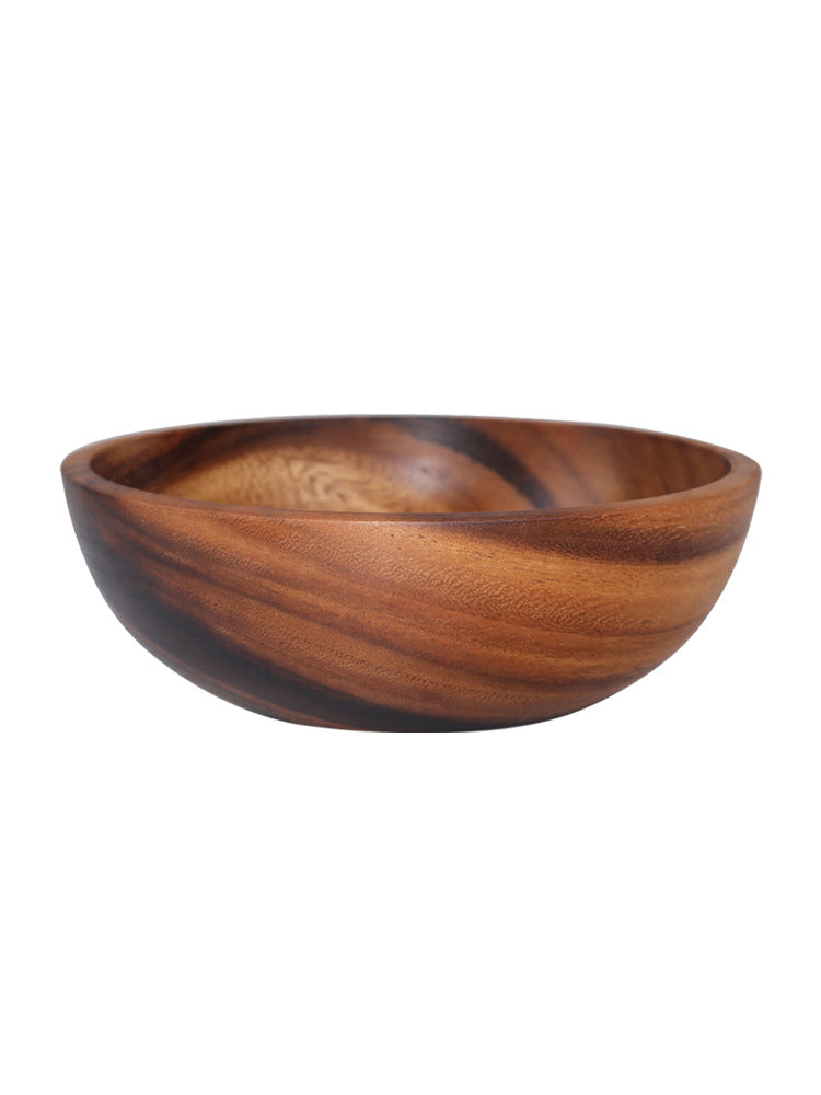 Kitchen Natural Wooden Bowl Household Fruit Salad For Home