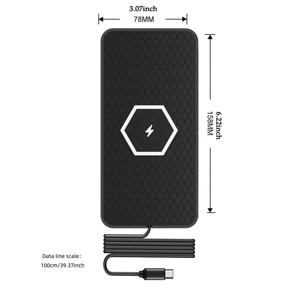 15W Fast Wireless Car Charging Pad