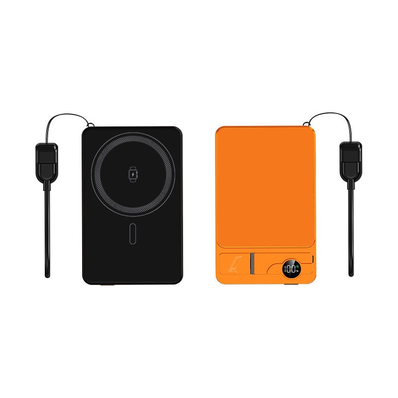 Magnetic Wireless Power Bank with Stand – 5000/10000mAh