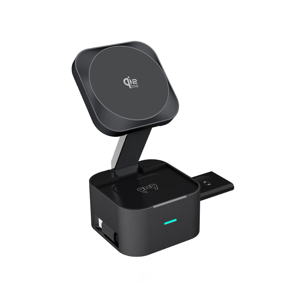 25W 3-in-1 Magnetic Foldable Wireless Charging Station