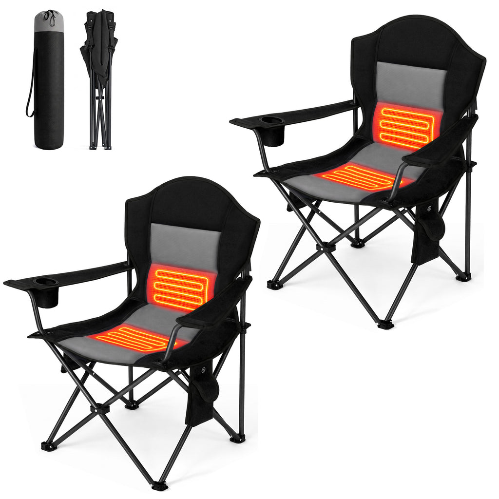 Padded Outdoor Folding Camping Chair