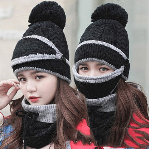 Plus Velvet Thick Bib Mask