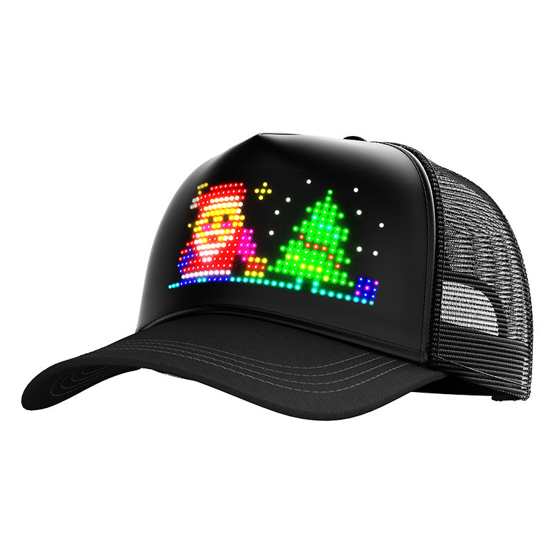 Glowing LED Baseball Cap