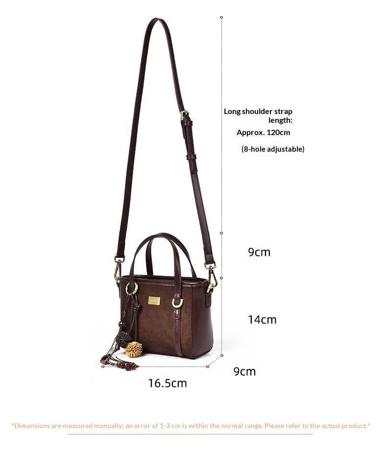 Women's Retro Small Bucket Crossbody Bag