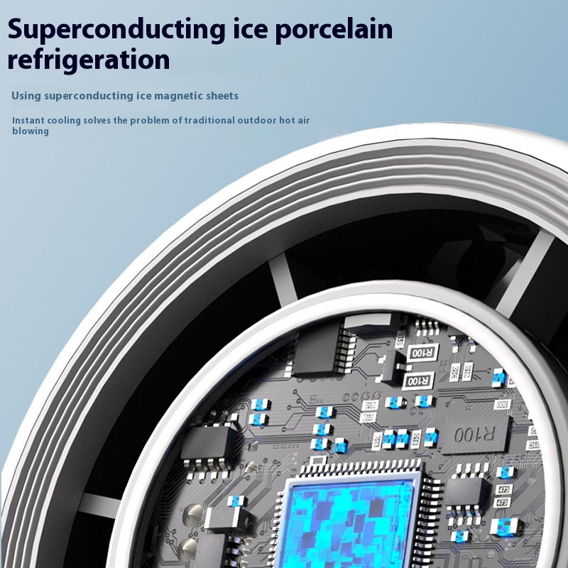 Turbos Chilled Ice Sensation Cold Fan Super Mini Speed USB