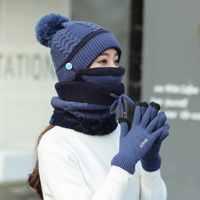 Plus Velvet Thick Bib Mask