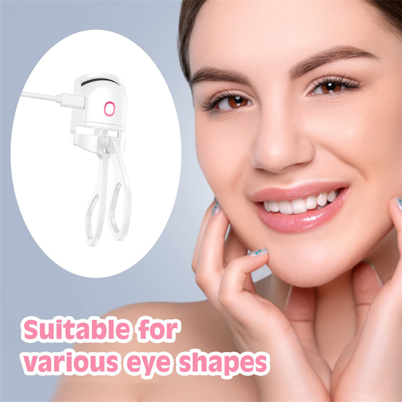 Heated Eyelash Curler Electric Temperature Control Mini