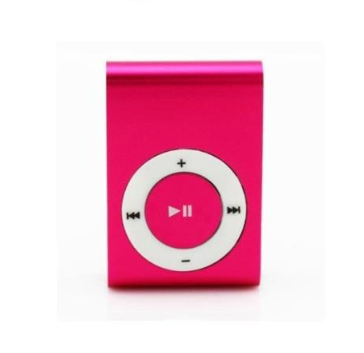 Classic Clip Clips MP3 Metal Iron Customizable LOGOmp3 Player