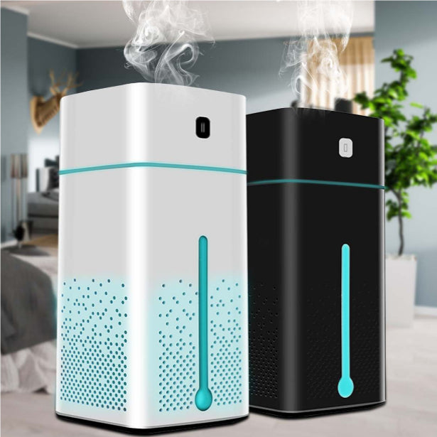 USB Air Humidifier with 7-Colour Night Light