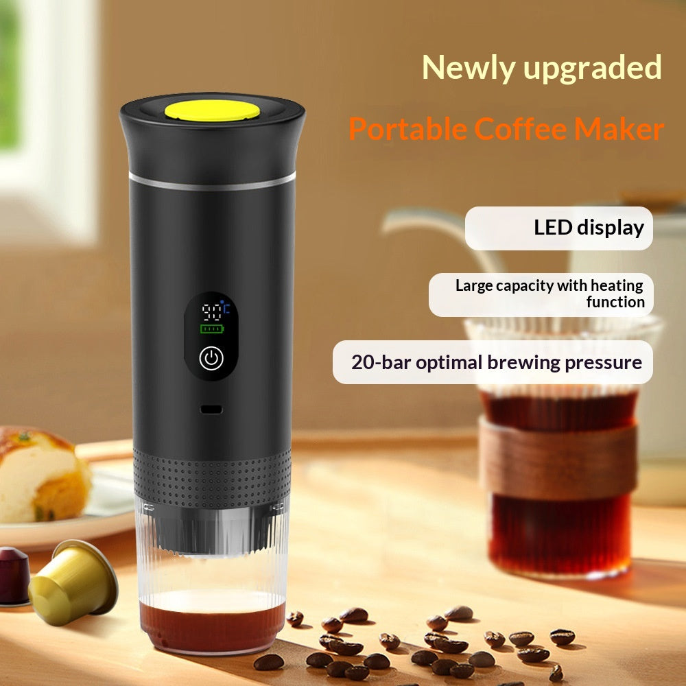 Portable Wireless Espresso Coffee Maker – Rechargeable