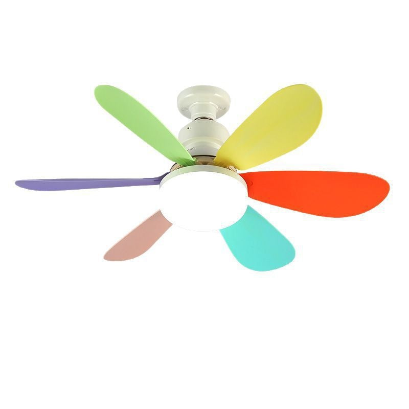 E27 Base LED Ceiling Fan Light With Remote Control 3 Color