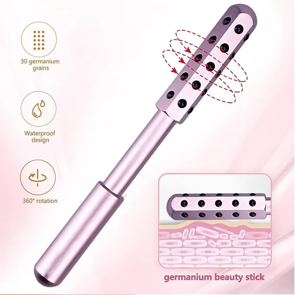 30 Germanium Beauty Stick Massage Facial Roller Face Lift Bar