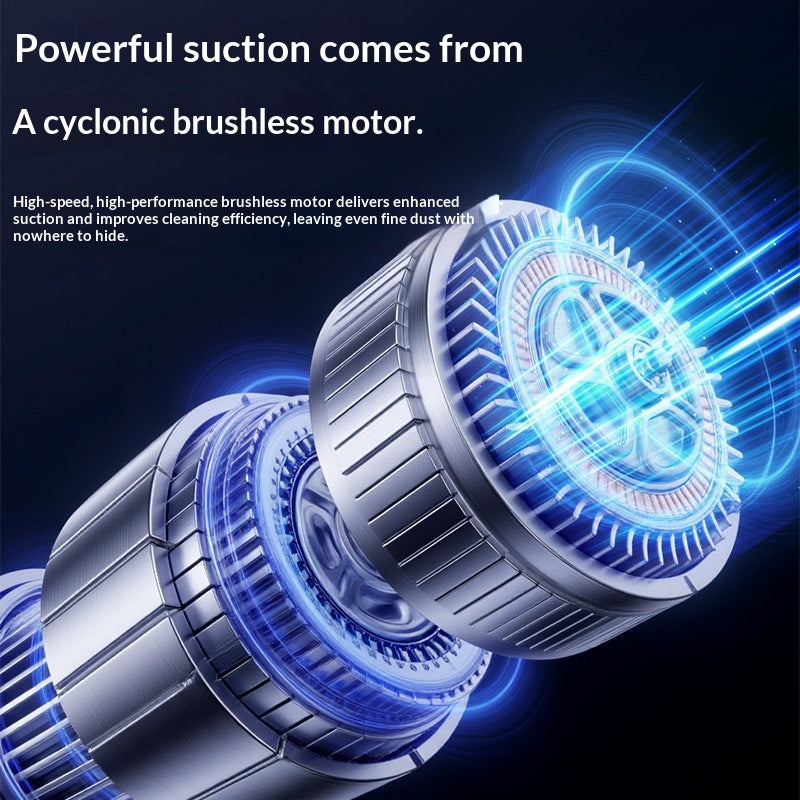 Cordless Handheld Car Vacuum – Strong Suction