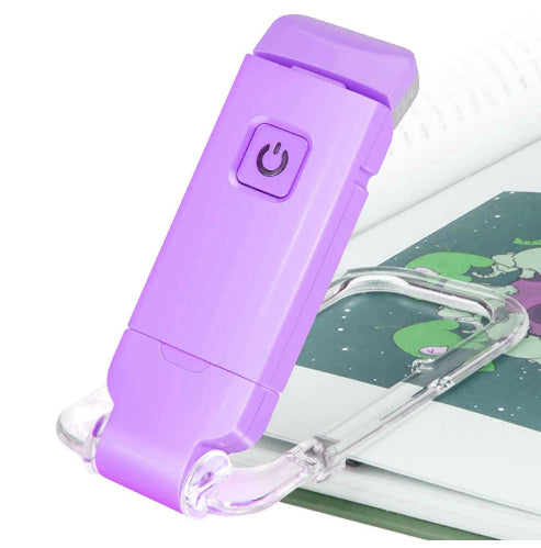 LED USB Rechargeable Book Reading Light Brightness Adjustable
