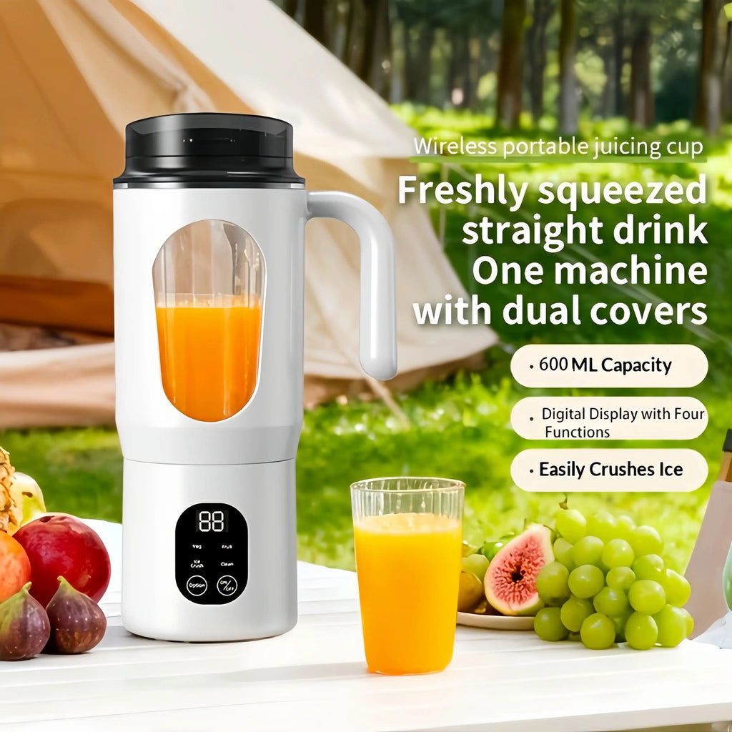 Cordless Portable Blender with LED Display