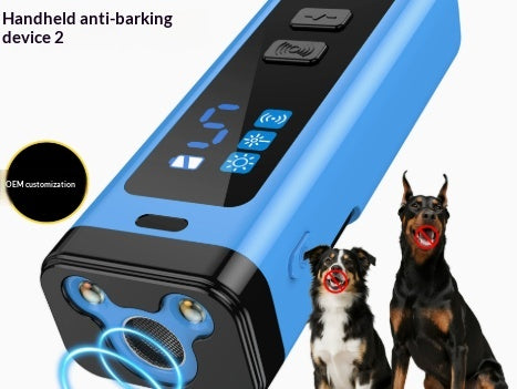 Handheld Ultrasonic Dog Anti-Bark Training Device
