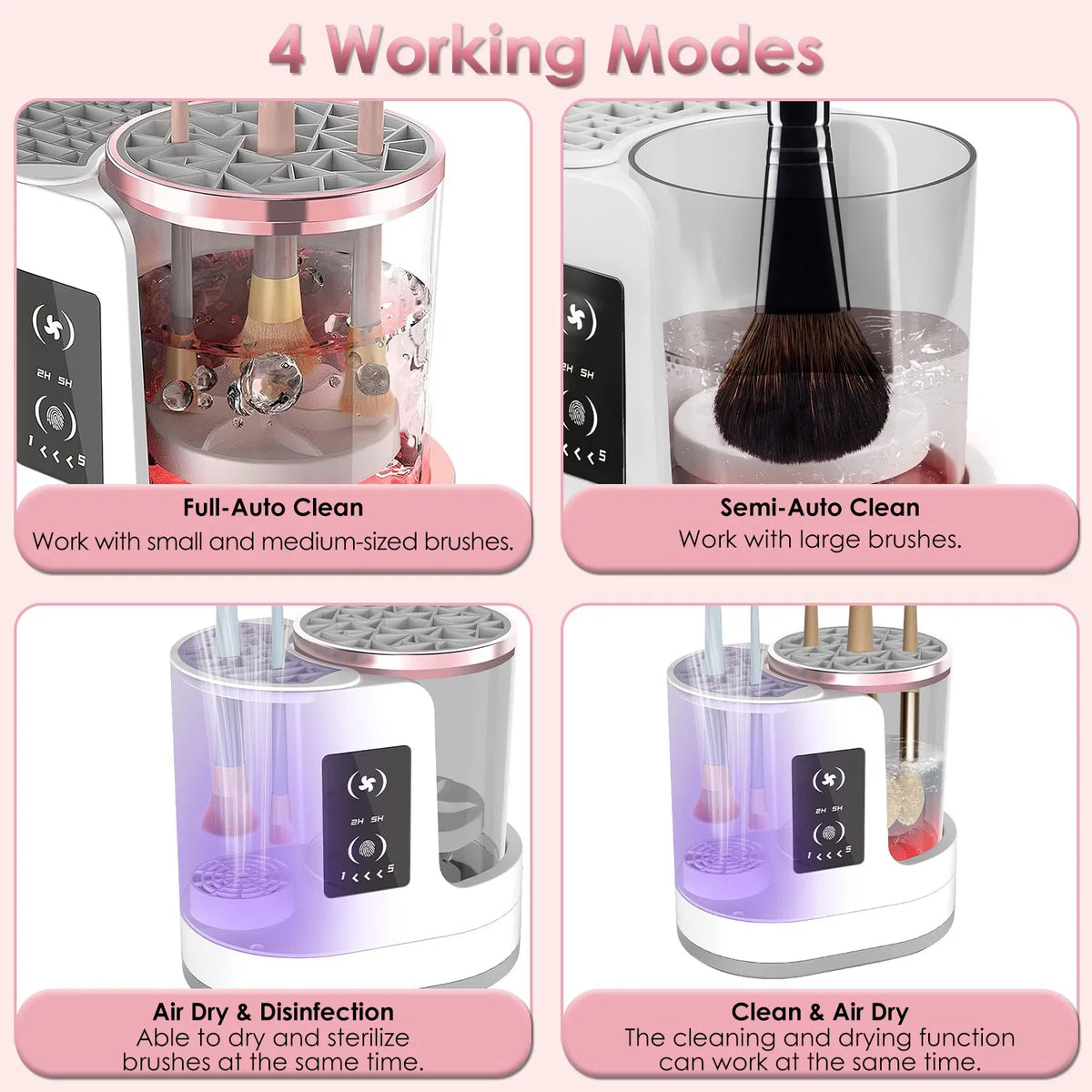 4-in-1 Electric Makeup Brush Cleaner & Dryer