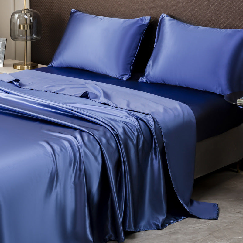 Fitted Sheet And Bed Pillowcase Four-piece