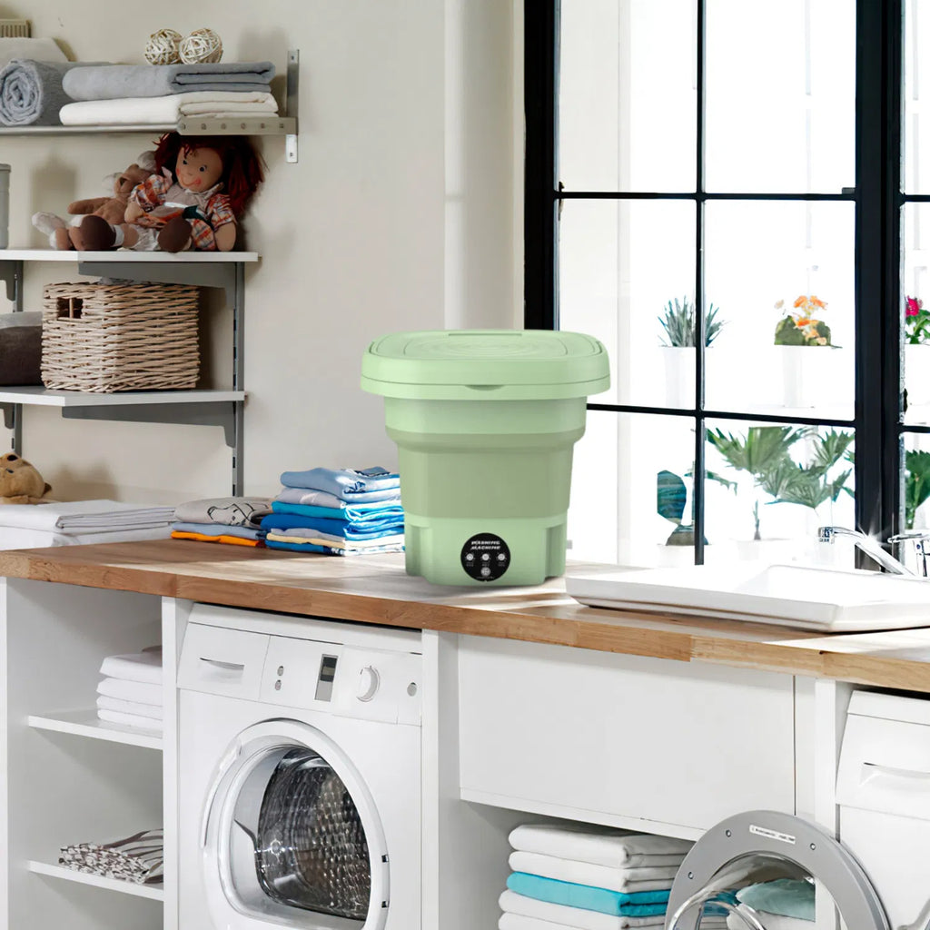 8L Foldable Portable Mini Washing Machine