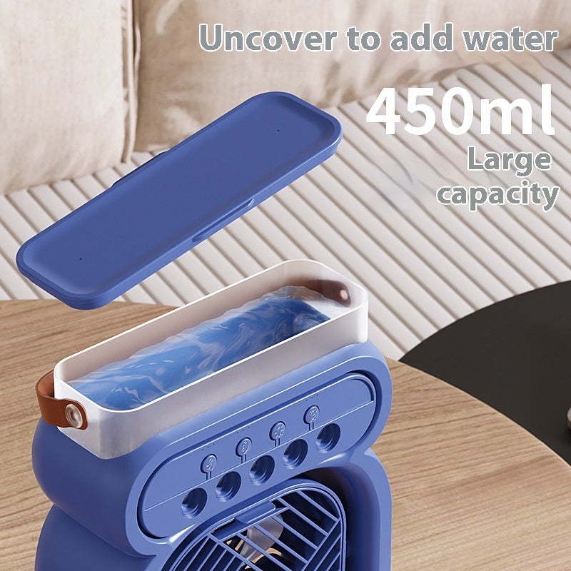 3 In 1 Portable Air Conditioner Evaporative Cooler LED Night