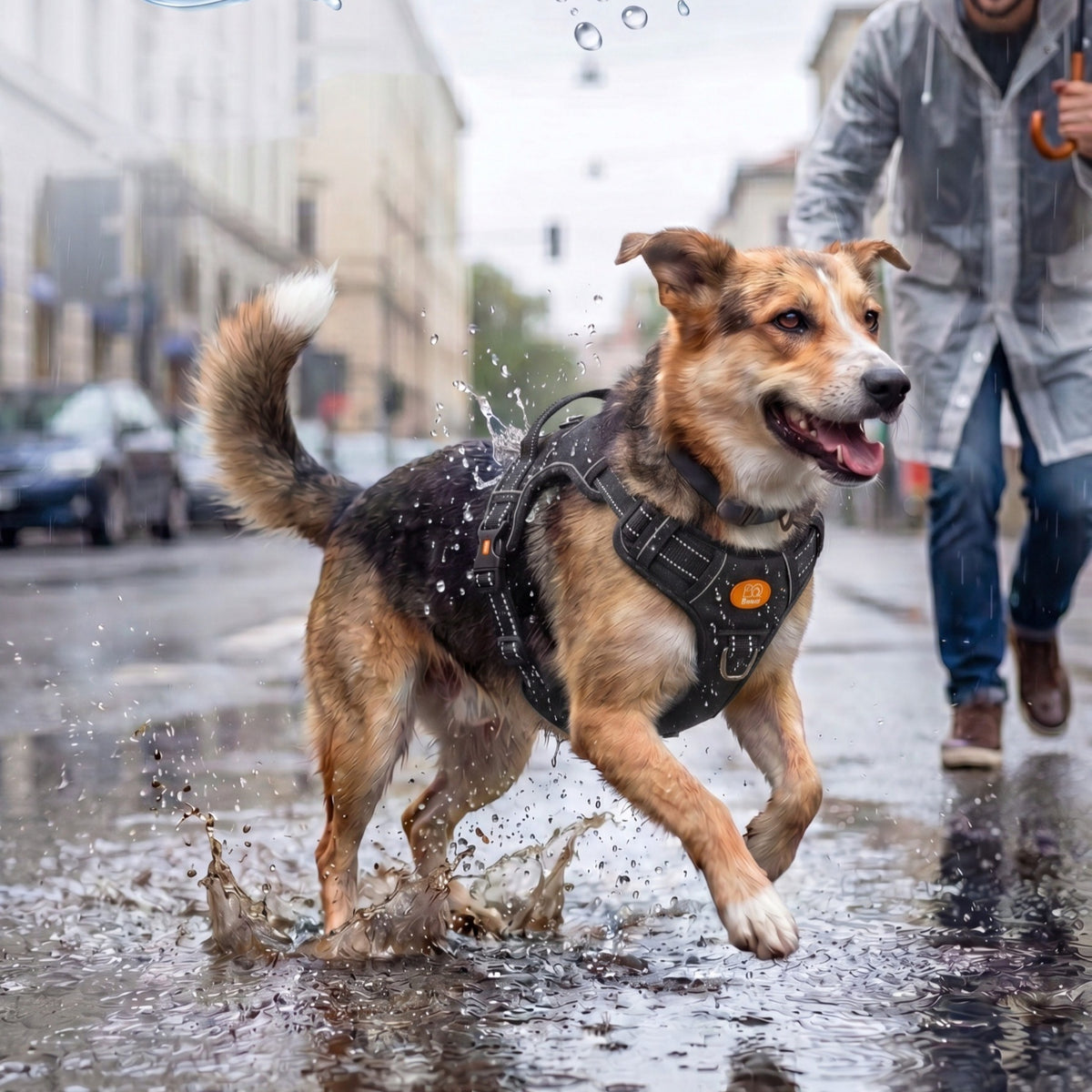 Reflective No-Pull Dog Harness & Leash Set