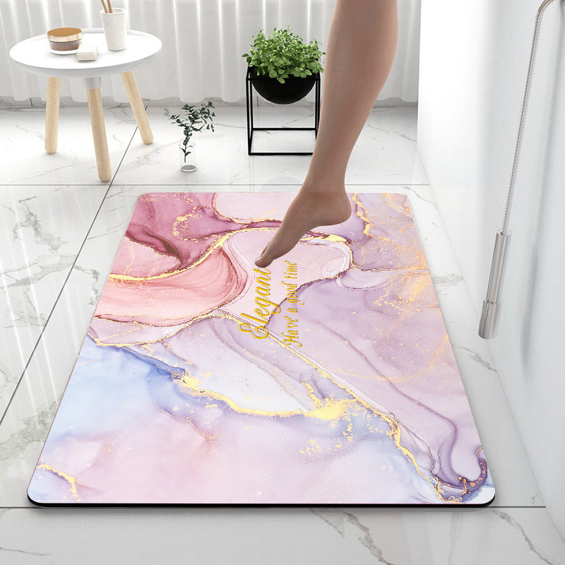 Home Gadget Anti-Slip Mat Super Absorbent Bathroom Floor