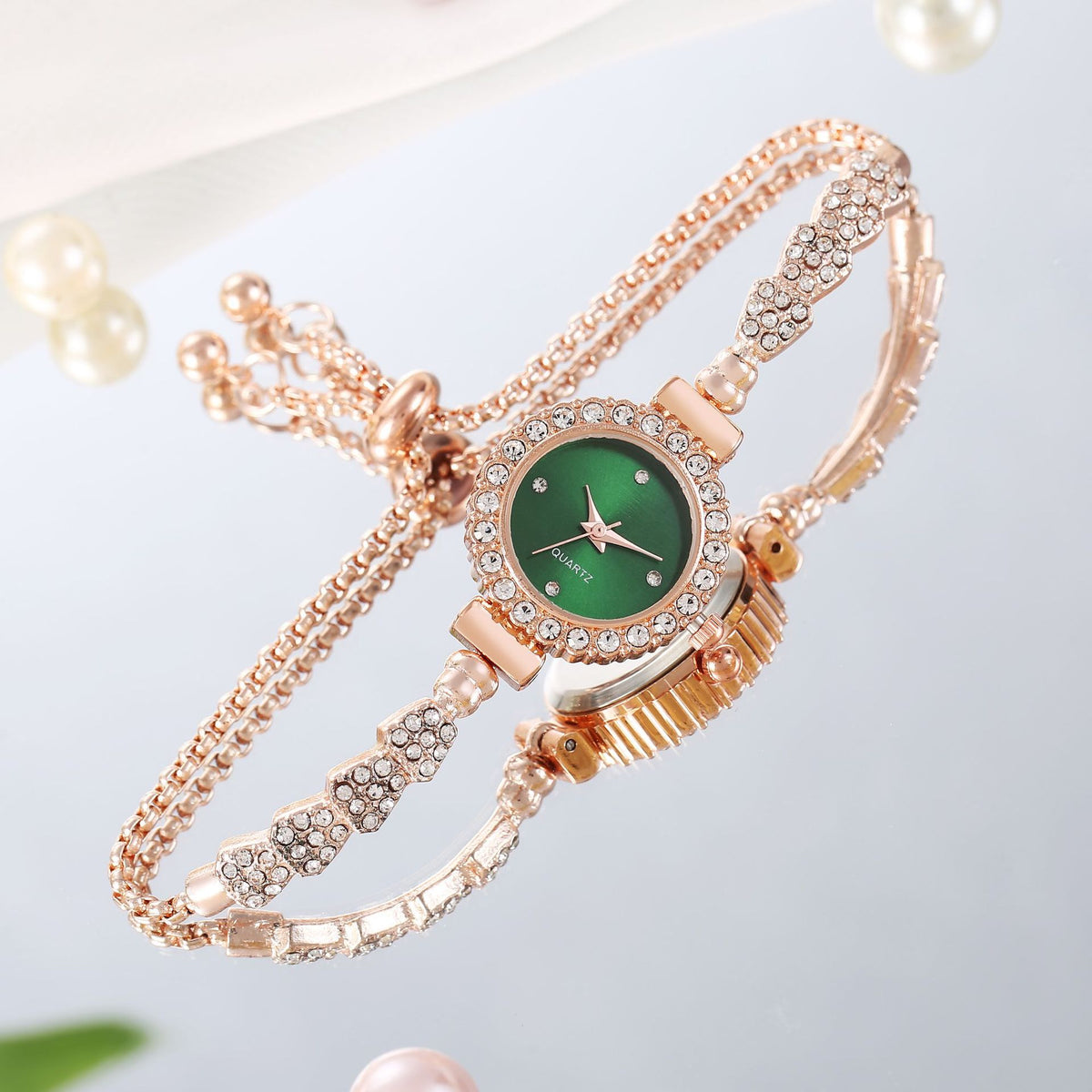 Luxury Women's Watch Gold Fine Strap Ladies For Bracelet