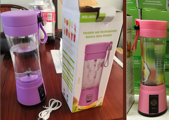 Portable Blender With USB Rechargeable Mini Kitchen Fruit