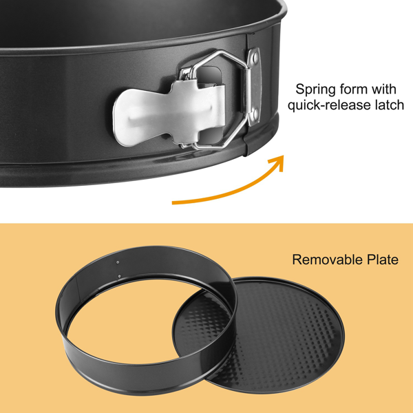 3-Pack Nonstick Springform Pans