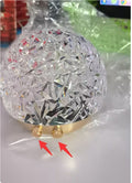 Water Ripple Projector Night Light Crystal Mood Lamp Bedside