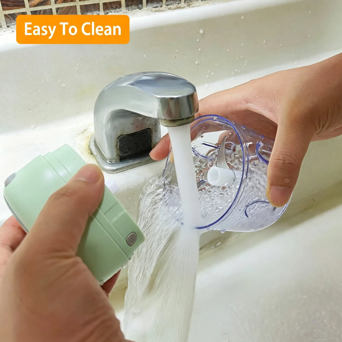 Rechargeable Mini Electric Garlic Chopper