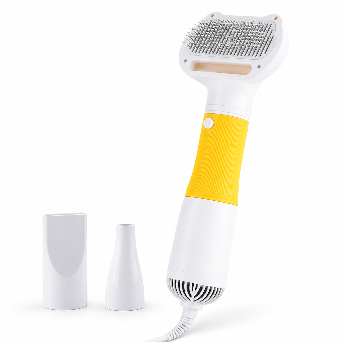 3-in-1 Pet Hair Dryer & Slicker Brush