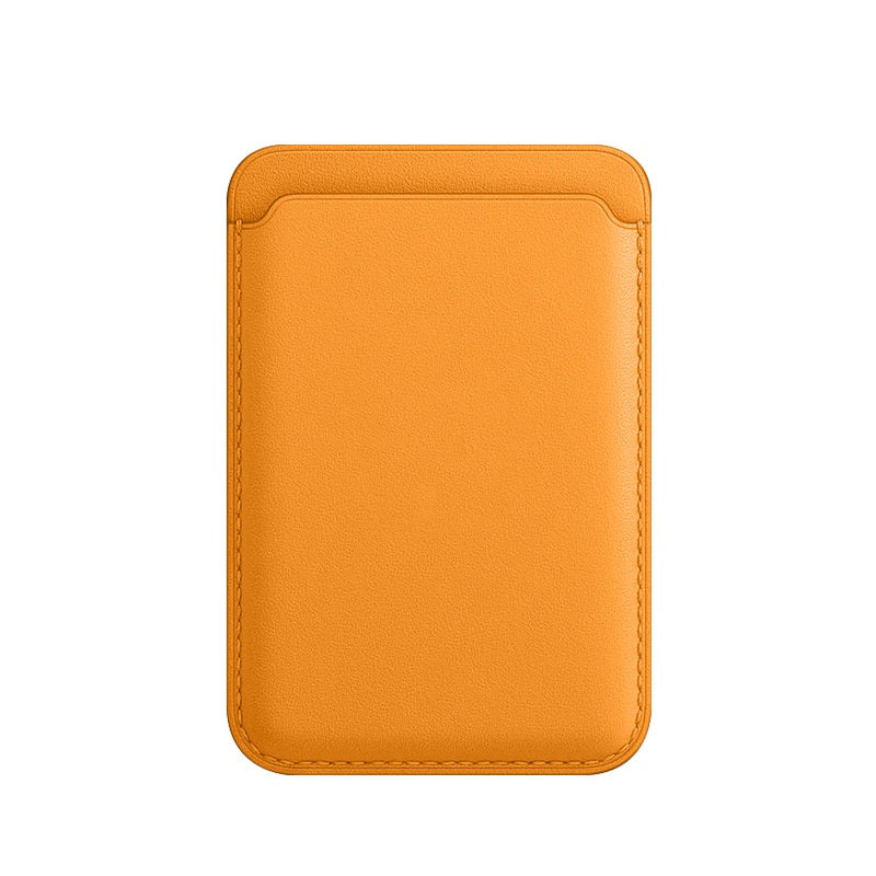 For Magsafe Magnetic Luxury Leather Card Holder Wallet Case 14