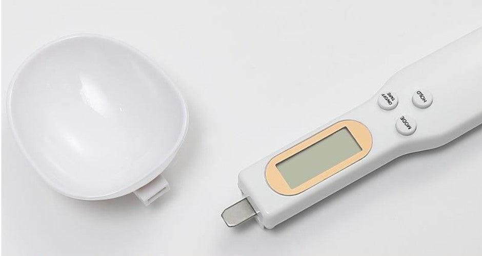 Kitchen Scale Measuring Spoon Compact Food Weighing For Dry