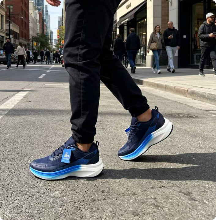 Men's Breathable Mesh Running Shoes - Lightweight Sneakers