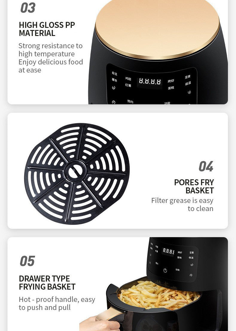 Air Fryer Smart Touch Home Electric