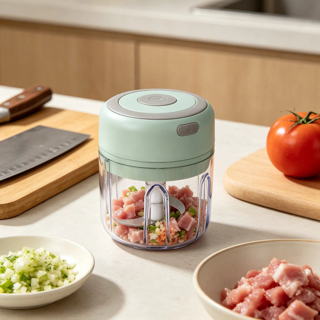 Rechargeable Mini Electric Garlic Chopper