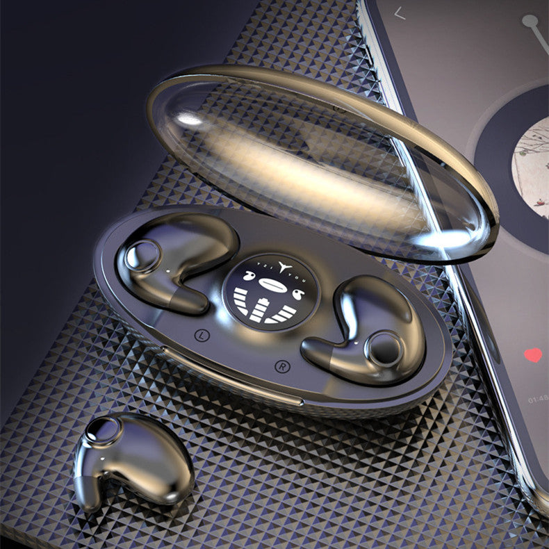 Mini Invisible Sleep Wireless Bluetooth Headset Stereo Sport