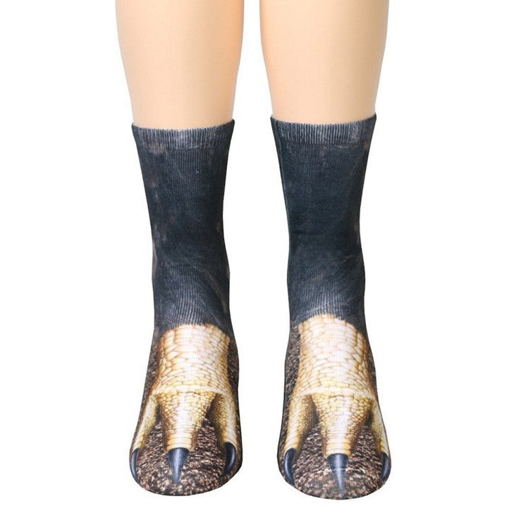 3D Animal Paw Socks Cute Cat Claws Unisex Long