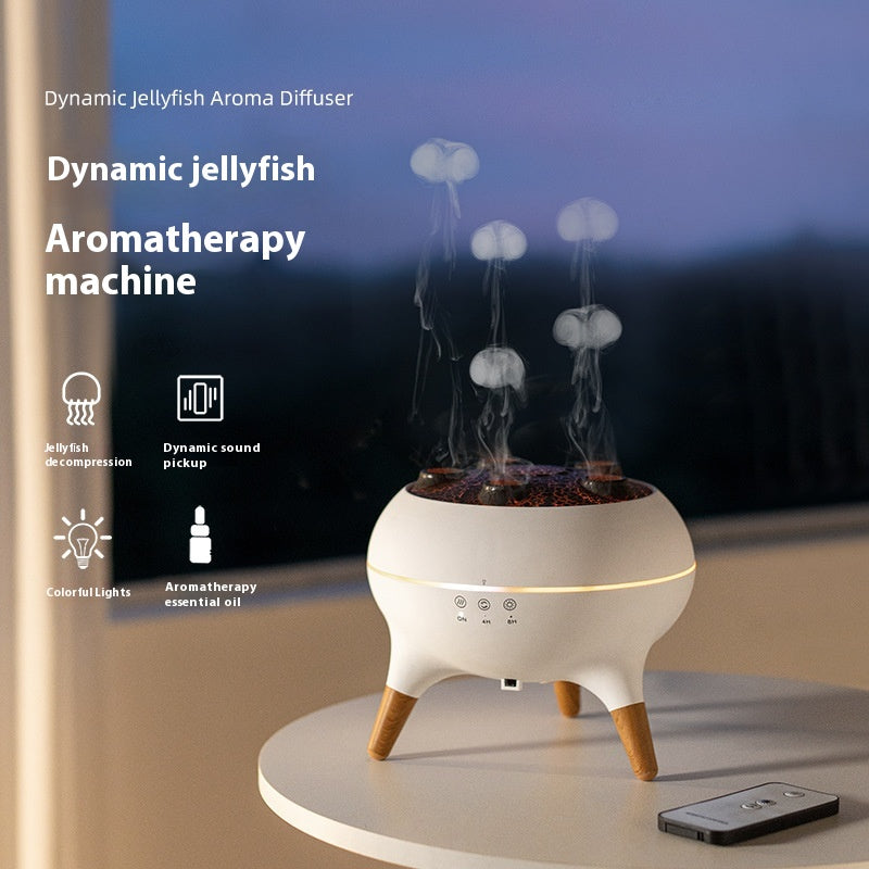 Household Intelligent Jellyfish Ultrasonic Air Humidifier