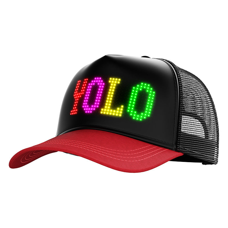 Glowing LED Baseball Cap