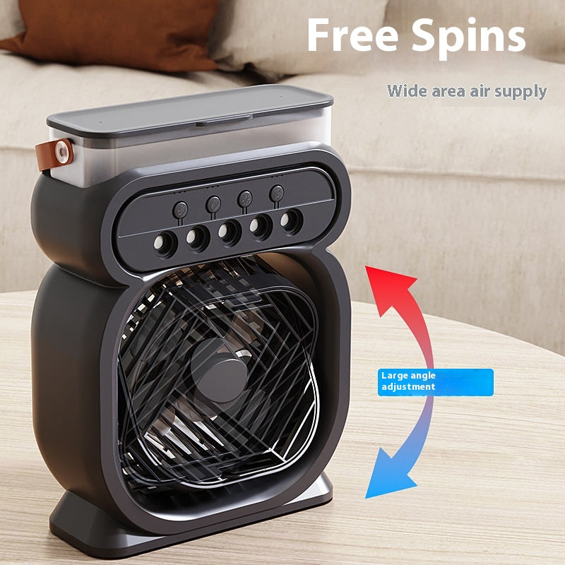 3 In 1 Portable Air Conditioner Evaporative Cooler LED Night
