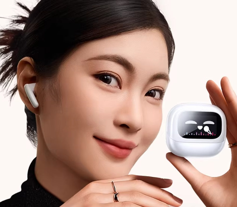 Open-Ear Noise-Reducing Wireless Earbuds