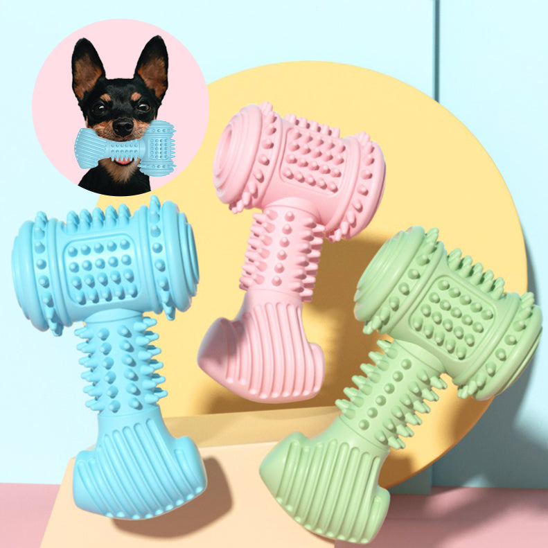 Dog Chew Toy Dogs Teeth Cleaning Toys Indestructible TPR