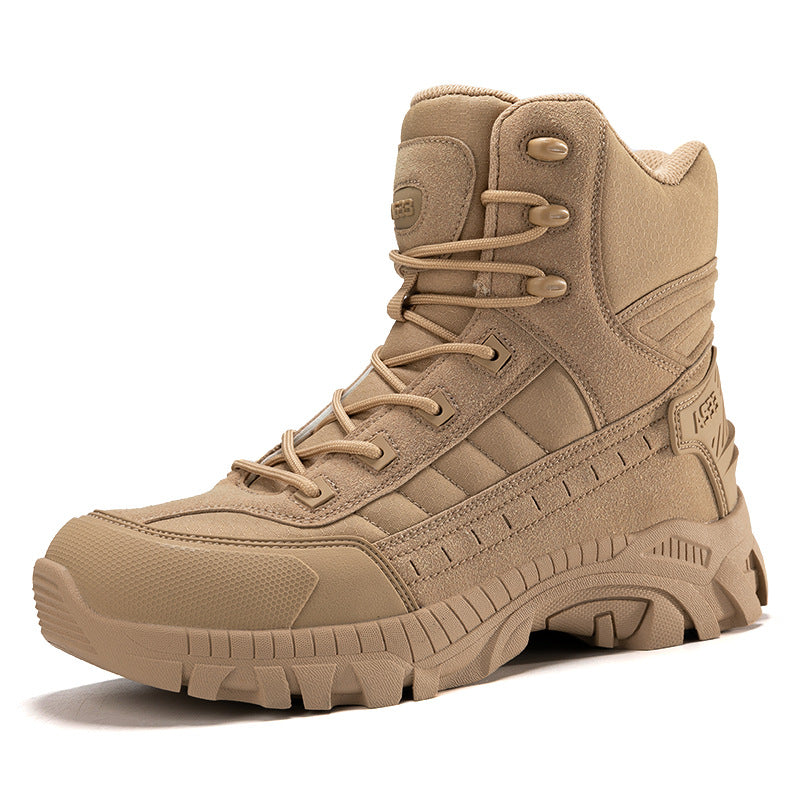 Men's Waterproof High-Top Hiking Boots