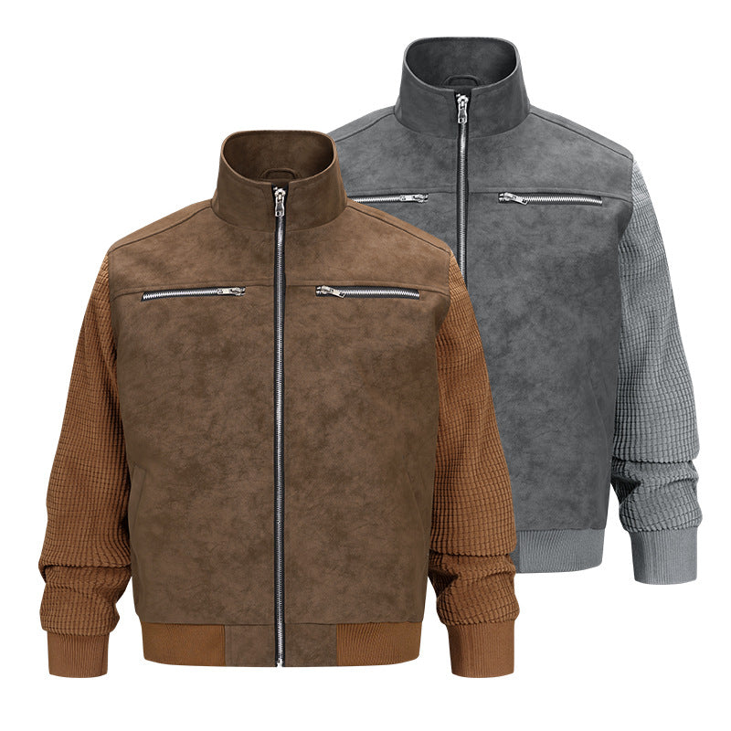 Men's Multi-Pocket Utility Work Jacket