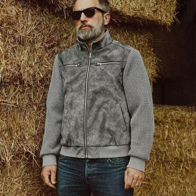 Men's Multi-Pocket Utility Work Jacket