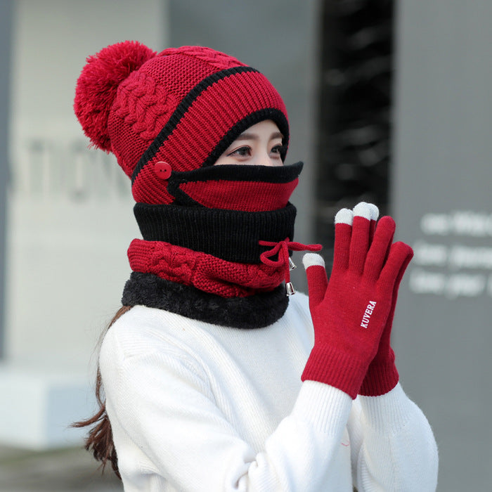 Plus Velvet Thick Bib Mask