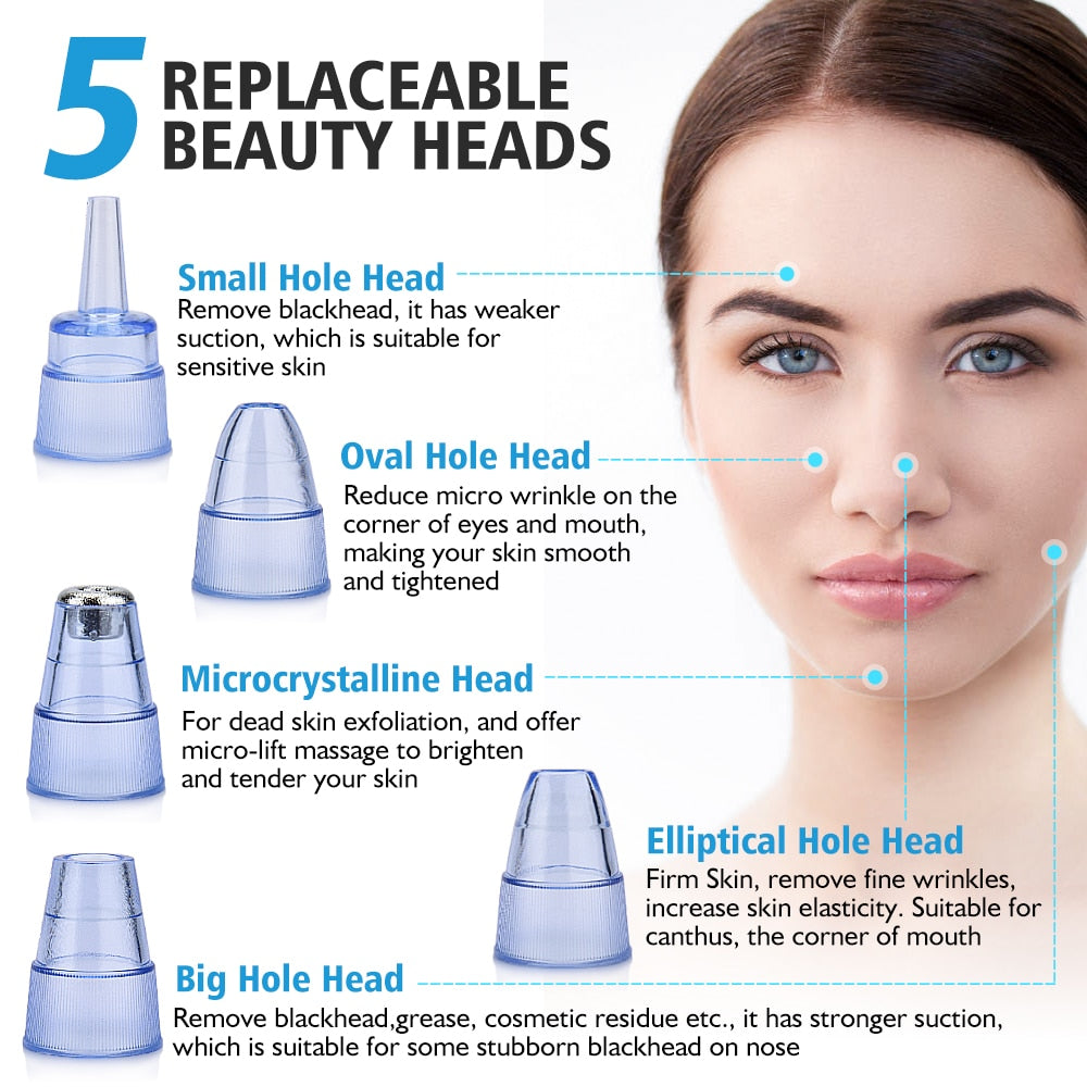 Blackhead Instrument Electric Suction Facial Washing Beauty