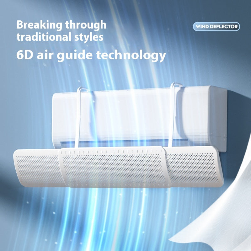 Air Conditioner Wind Shield Anti-direct Blowing Wall-mounted